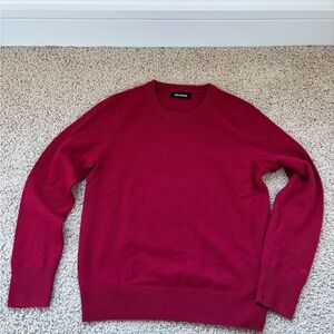 NAADAM Classic Cashmere Red Sweater